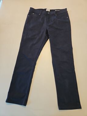 DKNY Stanton Super Soft Slim Straight  Navy Pants NWOT